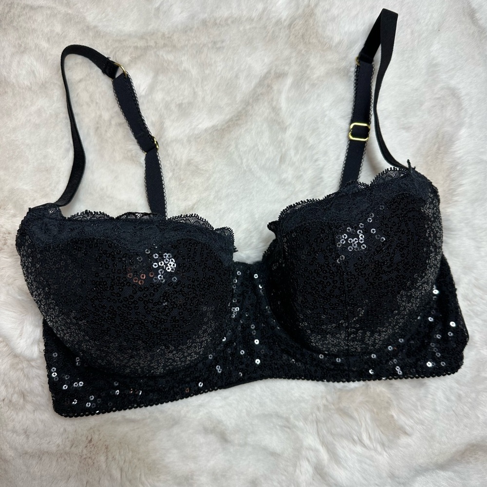 Limited Edition aerie push up sequin bra